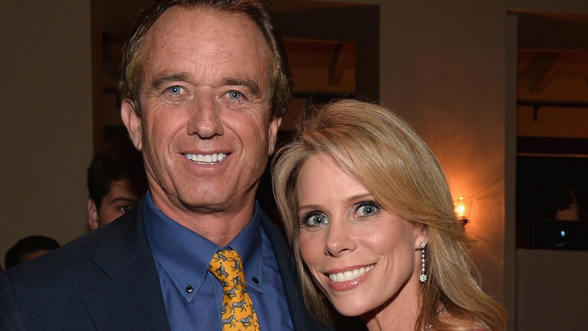 Robert F. Kennedy Jr. and Cheryl Hines, shown at a 2013 charity gala in Pacific Palisades, are now husband and wife.