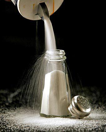 Superstition: spilling salt