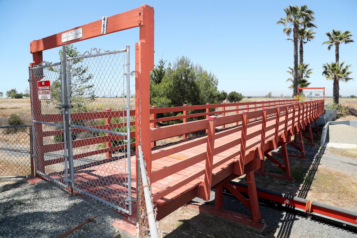 O.C. Model Engineers is raising $25,000 to replace and repair the Hank Hornsveld Trestle through a GoFundMe campaign.