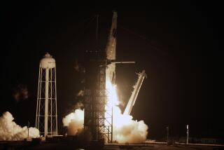 A SpaceX Falcon 9 rocket, with the Crew Dragon capsule attached, lifts off from Launch Complex 39-A Sunday, Nov. 15, 2020, at the Kennedy Space Center in Cape Canaveral, Fla. Four astronauts will fly on the SpaceX Crew-1 mission to the International Space Station. (AP Photo/Chris O'Meara)