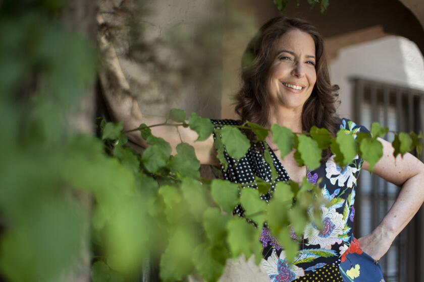 WEST HOLLYWOOD, CALIF. -- SATURDAY, MAY 18, 2019: Actress Robin Weigert poses for portraits at her home in West Hollywood, Calif., on May 18, 2019. (Brian van der Brug / Los Angeles Times)