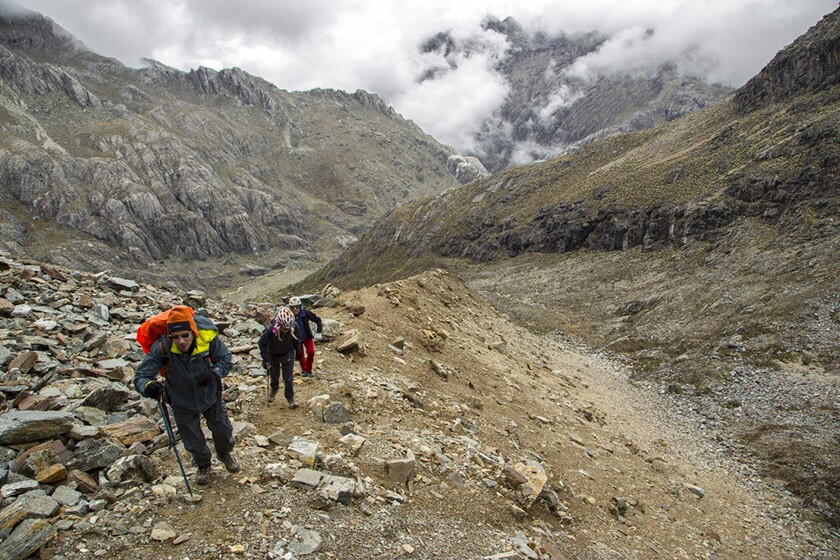 Humbolt glacier, in Merida, Venezuela