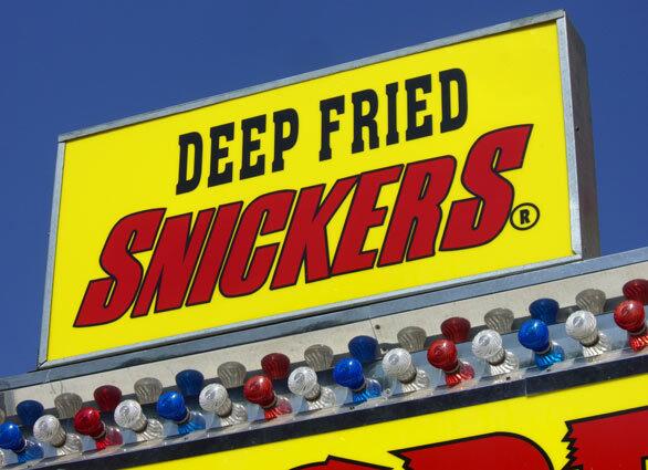 Fried Snickers, OC Fair