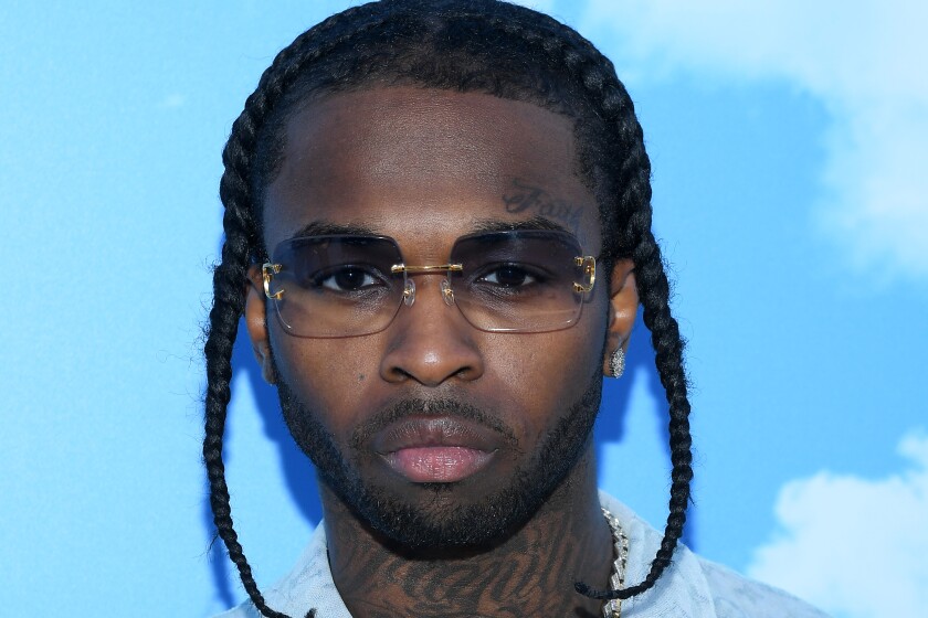 Pop Smoke, rising rap star, killed in Hollywood Hills home - Los ...