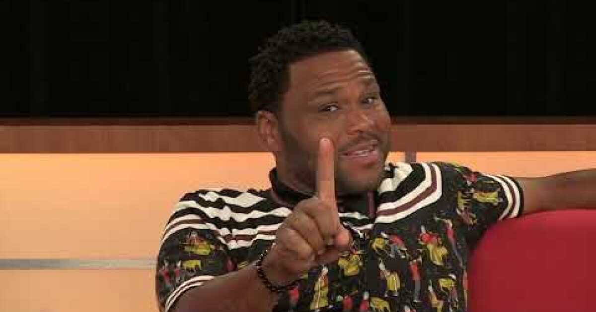 Anthony Anderson Explains How black ish Can Go There With No Fear 