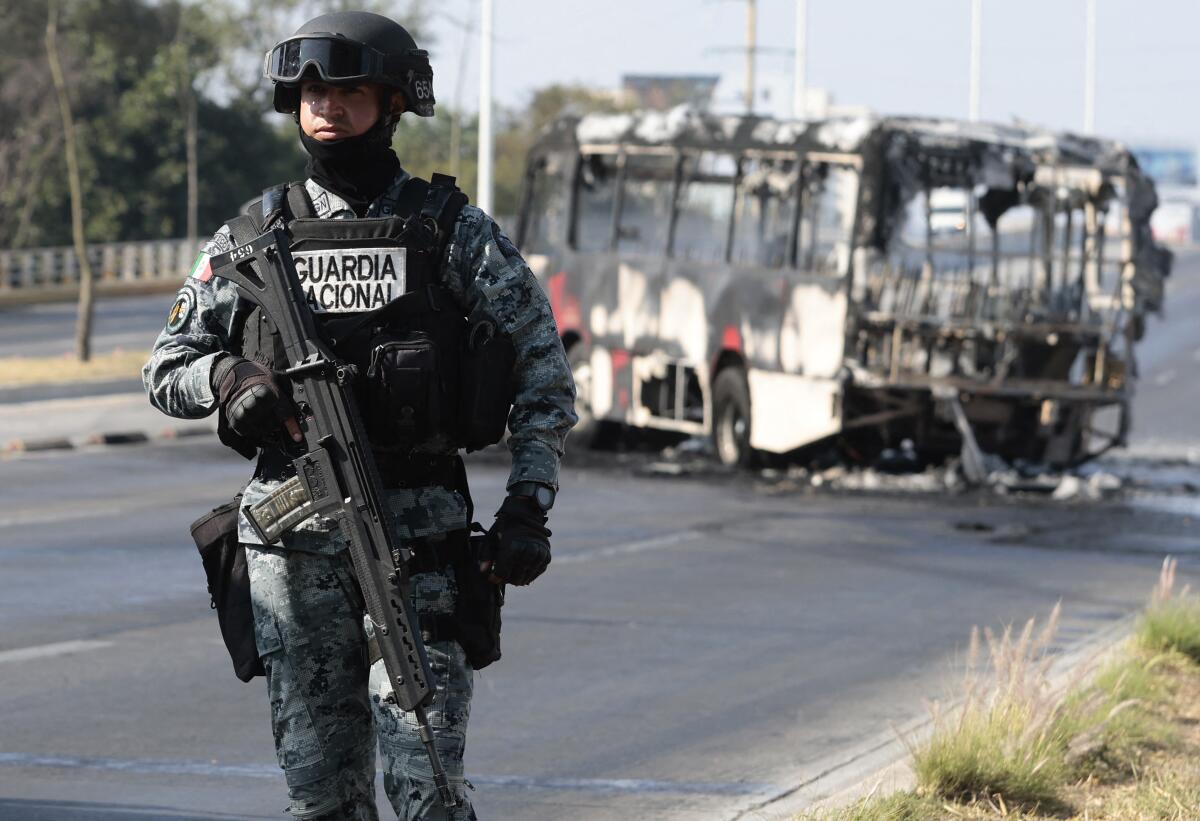 Mexican army kills 'El Mencho,' Mexico's most-wanted drug kingpin - Los Angeles Times