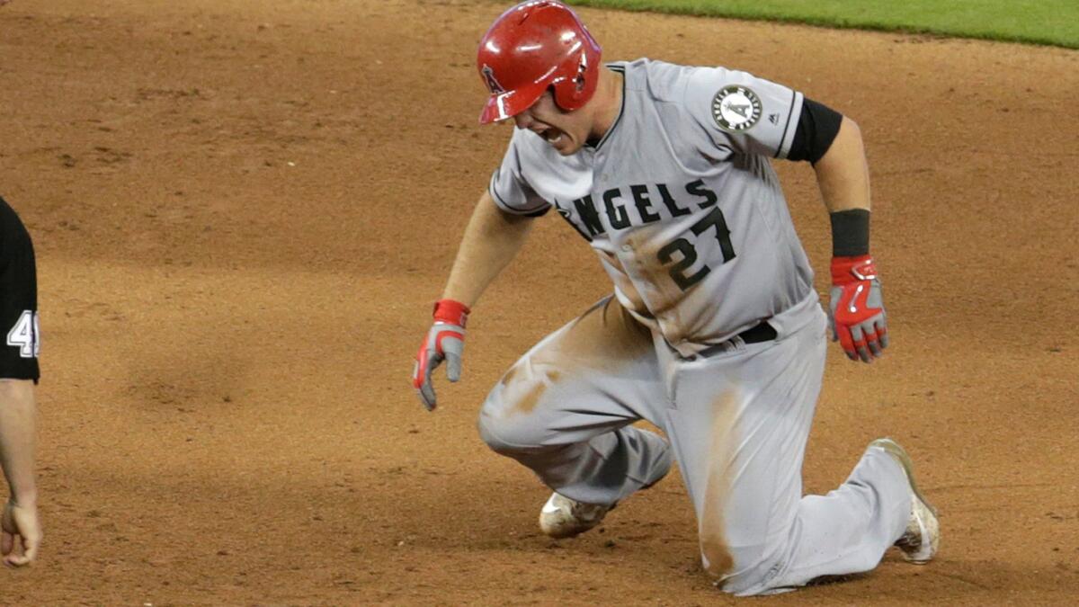 Daily Mike Trout report: Gets one hit in Angels' loss at Kansas City