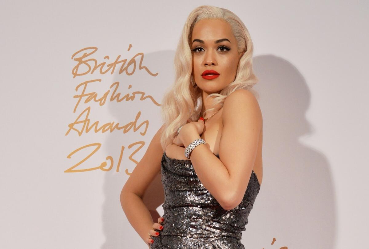 Singer Rita Ora has reportedly been cast as Mia in the film version of "50 Shades of Grey."