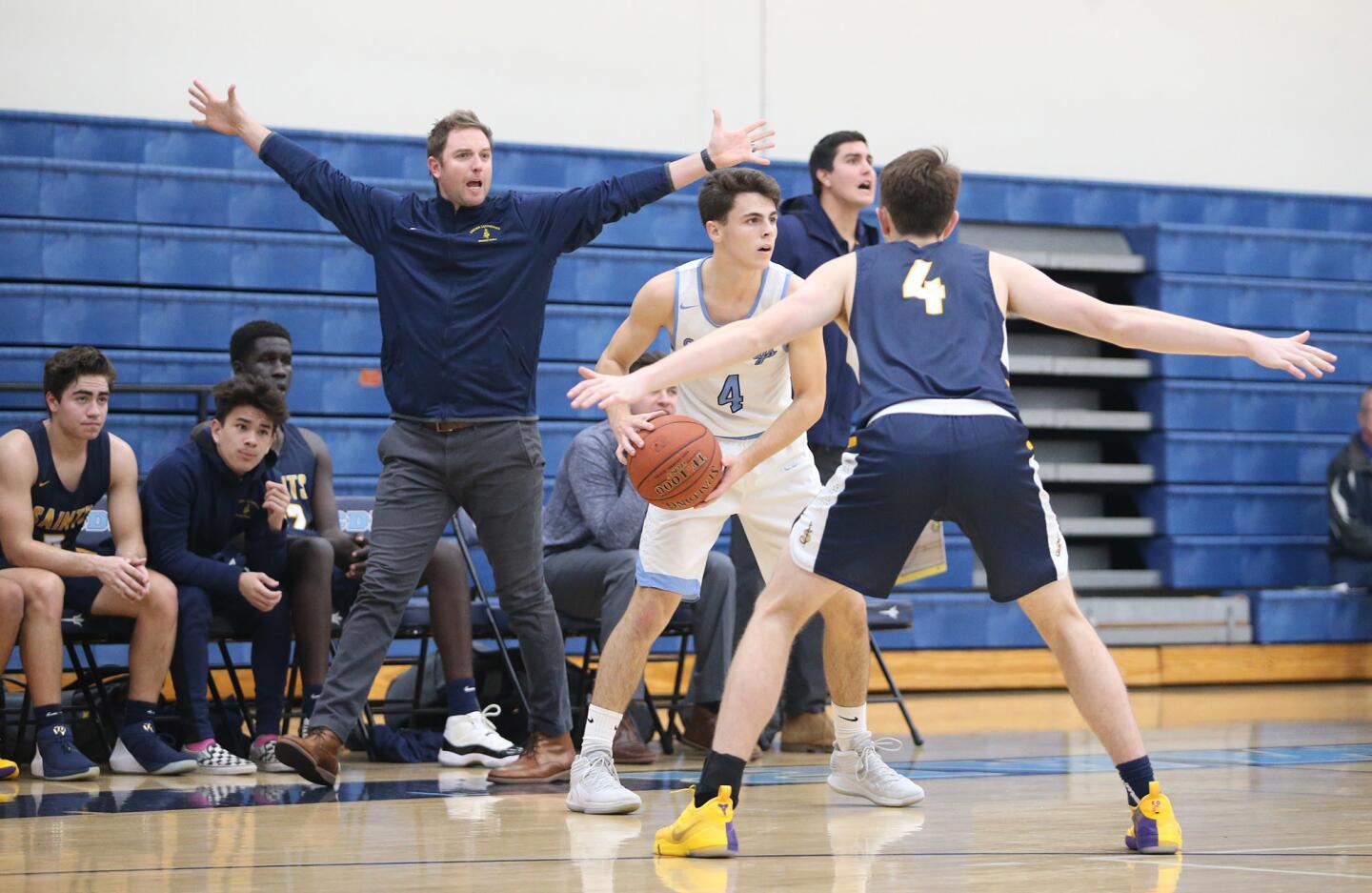 Photo Gallery: Corona del Mar vs. Crean Lutheran in boys’ basketball