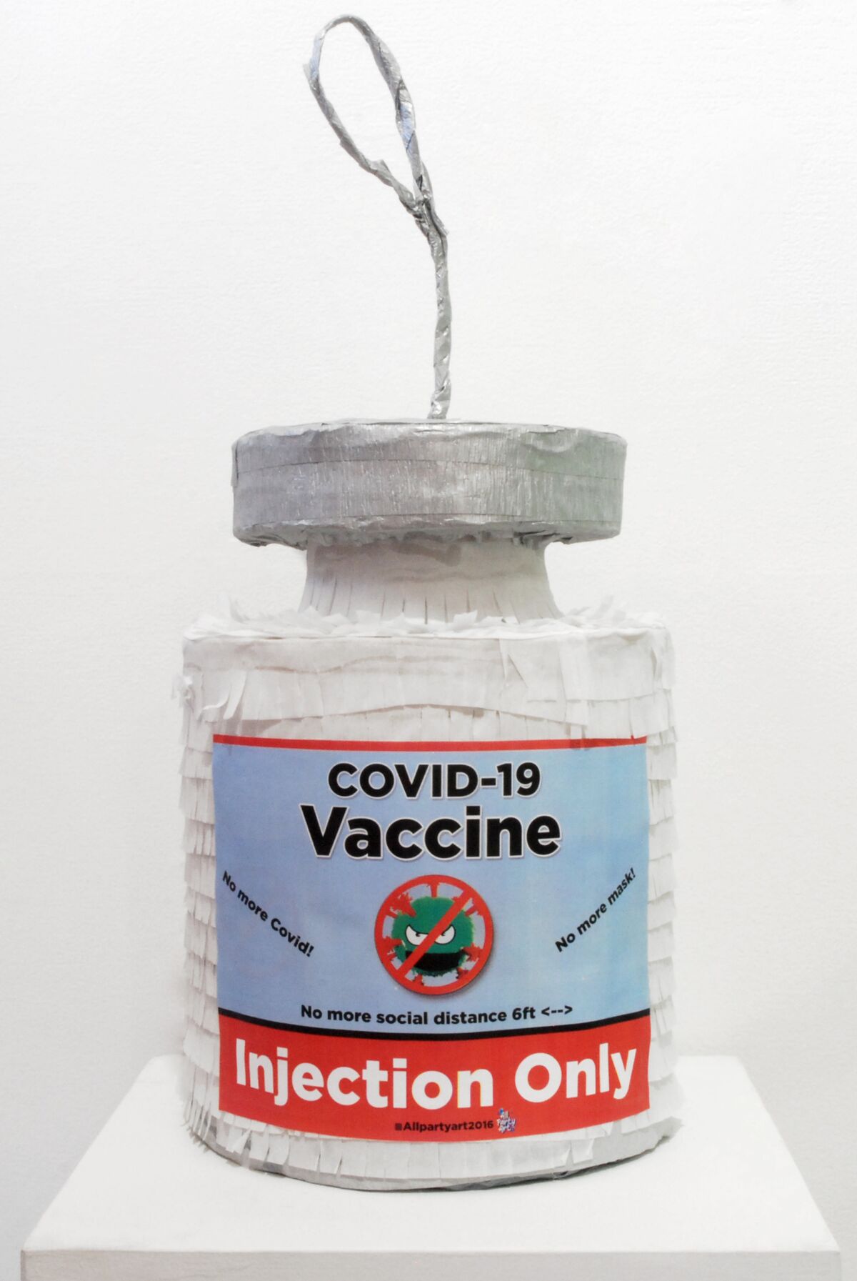 "COVID Vaccine" (2021) by Lisbeth Palacios
