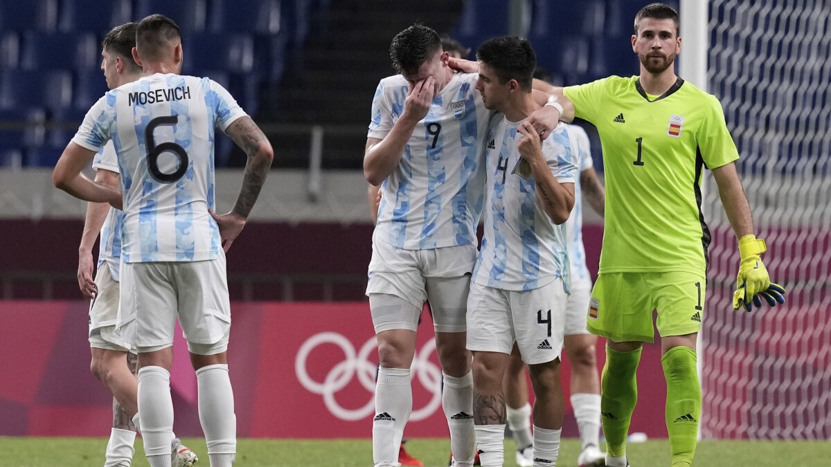 Argentina Alemania Y Francia Eliminadas Del Futbol Olimpico San Diego Union Tribune En Espanol [ 675 x 1200 Pixel ]