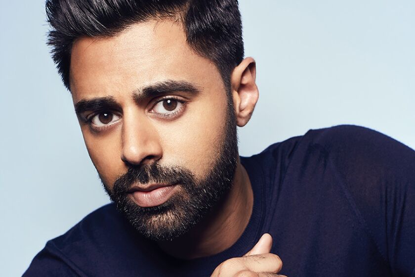 TV comedian and writer/producer Hasan Minhaj will try out his new one-man stage show "Experiment Time" in four performances July 30 and 31 at La Jolla Playhouse.