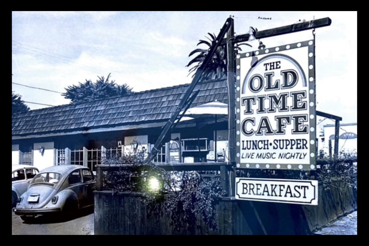 El Old Time Cafe de Leucadia. 