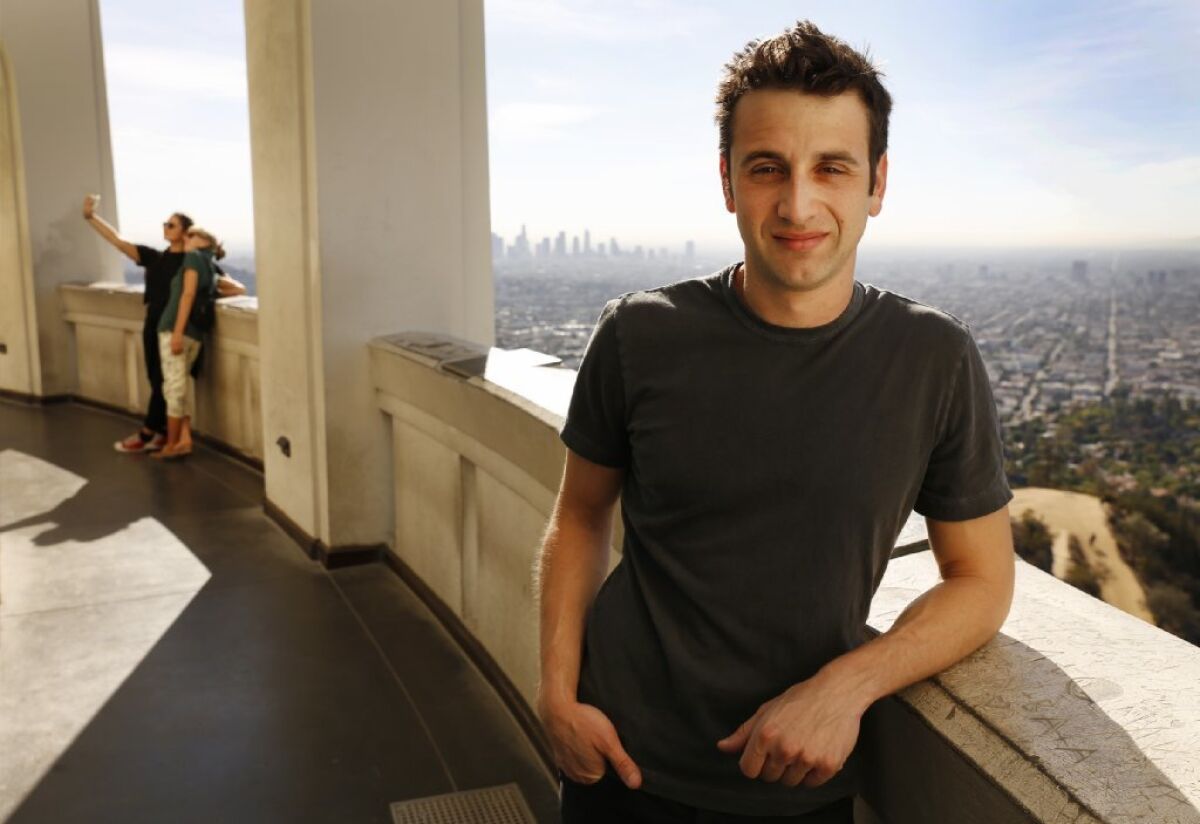 Justin Hurwitz often worked into the wee hours as he wrote music for the L.A.-set "La La land."