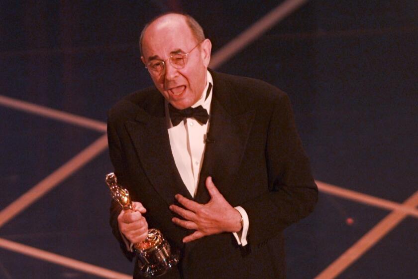 Stanley Donen, Lifetime Achievement winner at The 70th Annual Academy Awards, March 23, 1998 at the Shrine Auditorium.