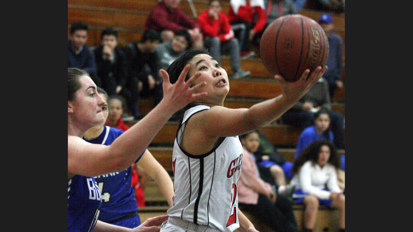 Photo Gallery: Glendale vs. Burbank in Pacific League girls' basketball