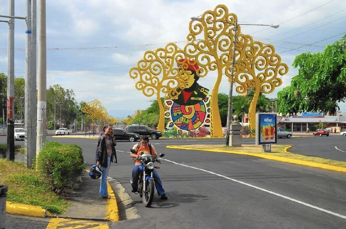 The Trees of Life in downtown Managua, Nicaragua's capital, are the creation of Rosario Murillo, the omniscient and omnipotent wife of President Daniel Ortega.