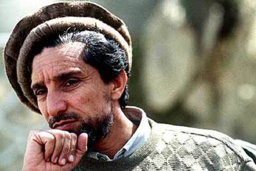 Ahmed Shah Masoud in 1999 at his mountain retreat near Farkhar in northeast Afghanistan.