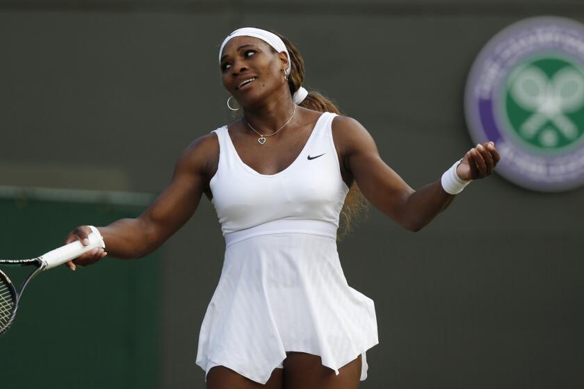Serena Williams lost to lighter, faster, younger Alize Cornet at Wimbledon on Saturday.