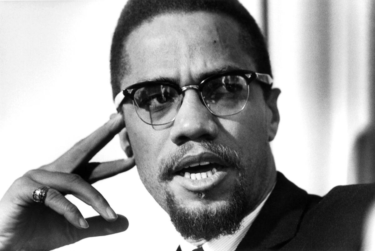 Malcolm X in 1965.