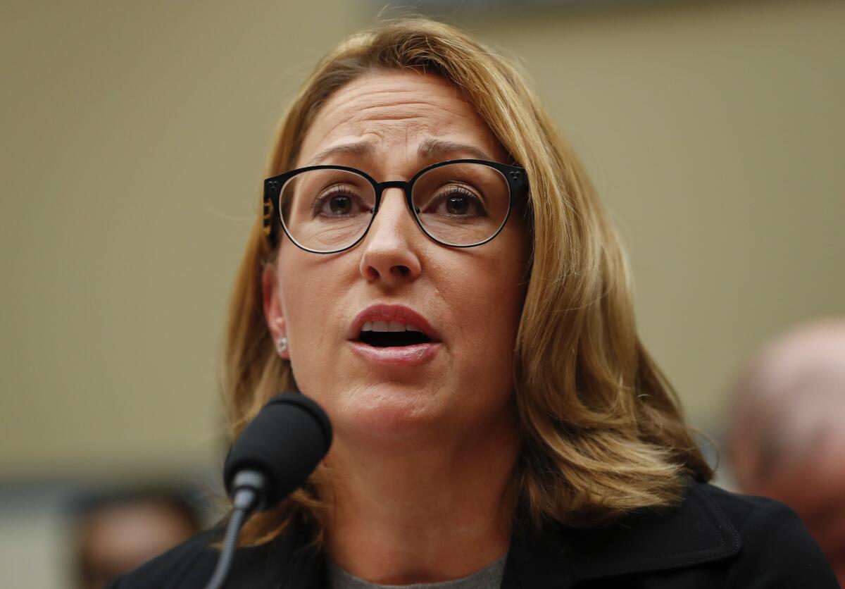 Mylan CEO Heather Bresch testifies before the House Committee on Oversight and Government Reform.