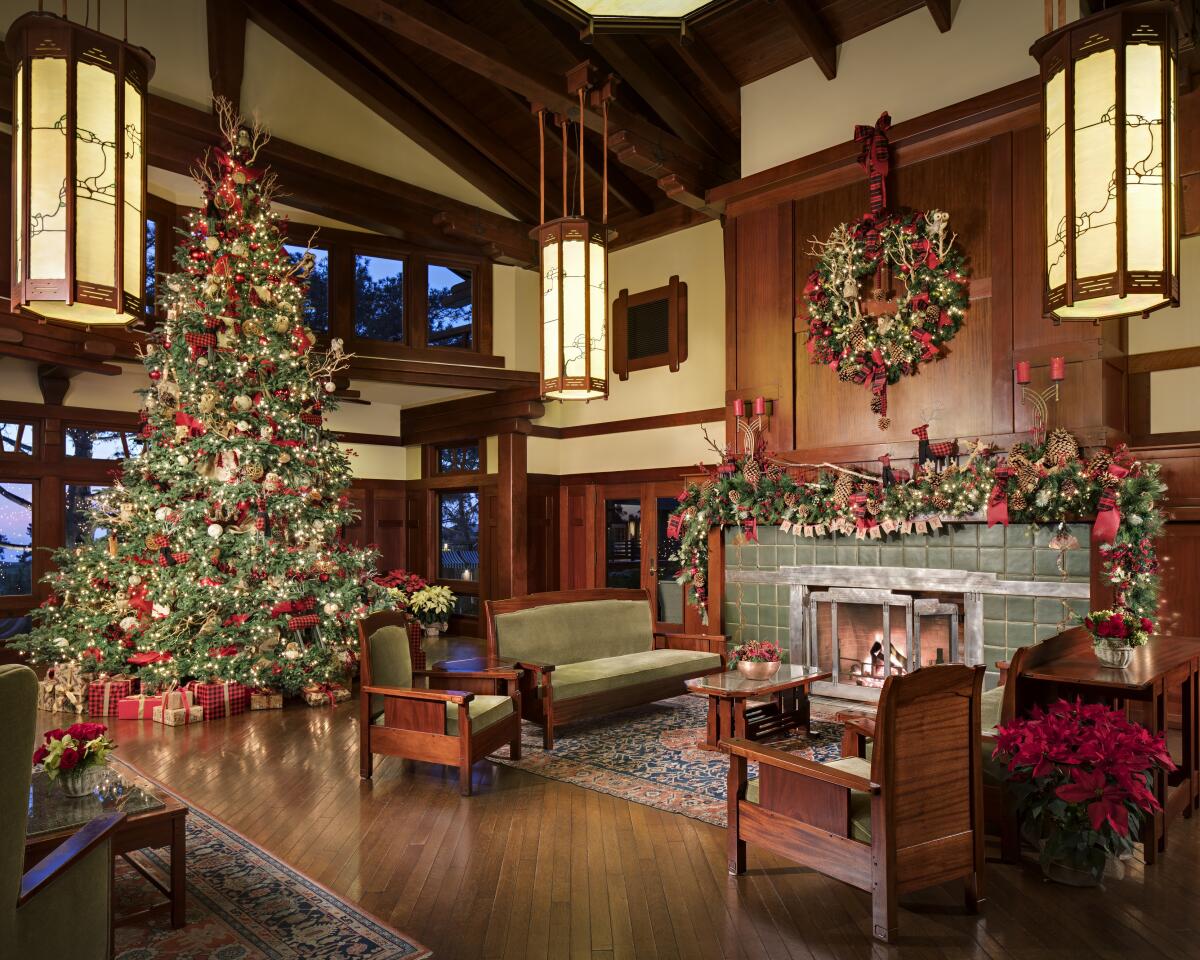 The Lodge at Torrey Pines in La Jolla will offer holiday cookie decorating and arts and crafts this month.