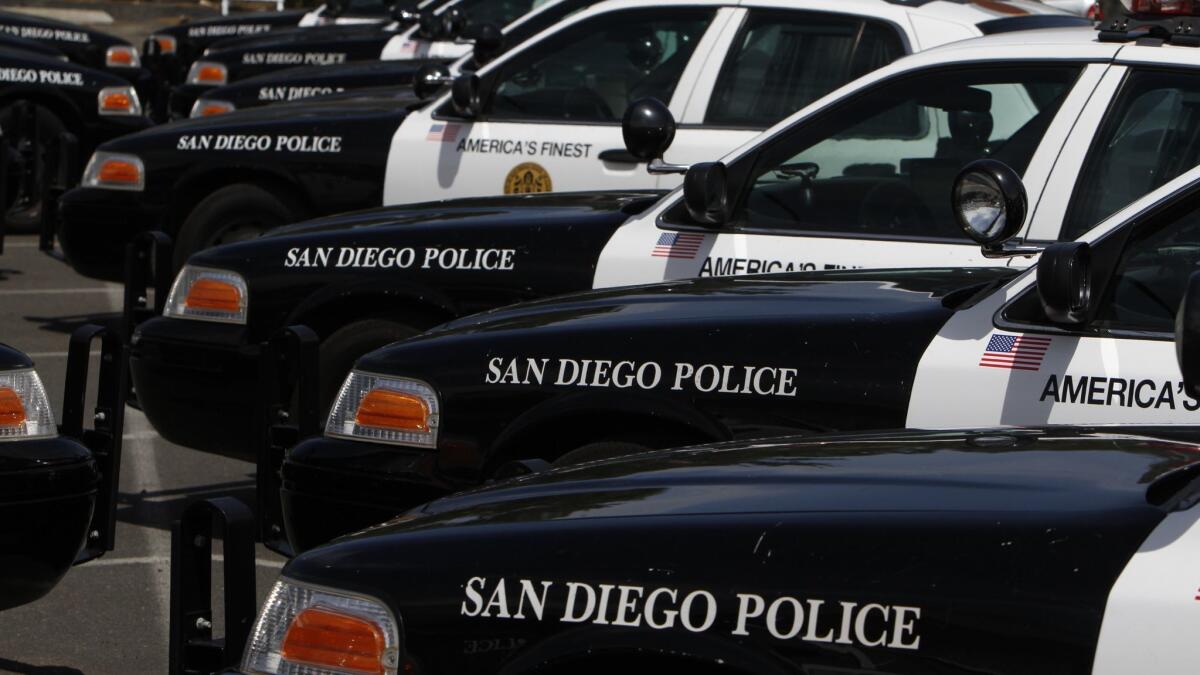 San Diego Police Officer Timothy Romberger, 39, is facing one count of felony assault with a firearm and one count of felony domestic violence.