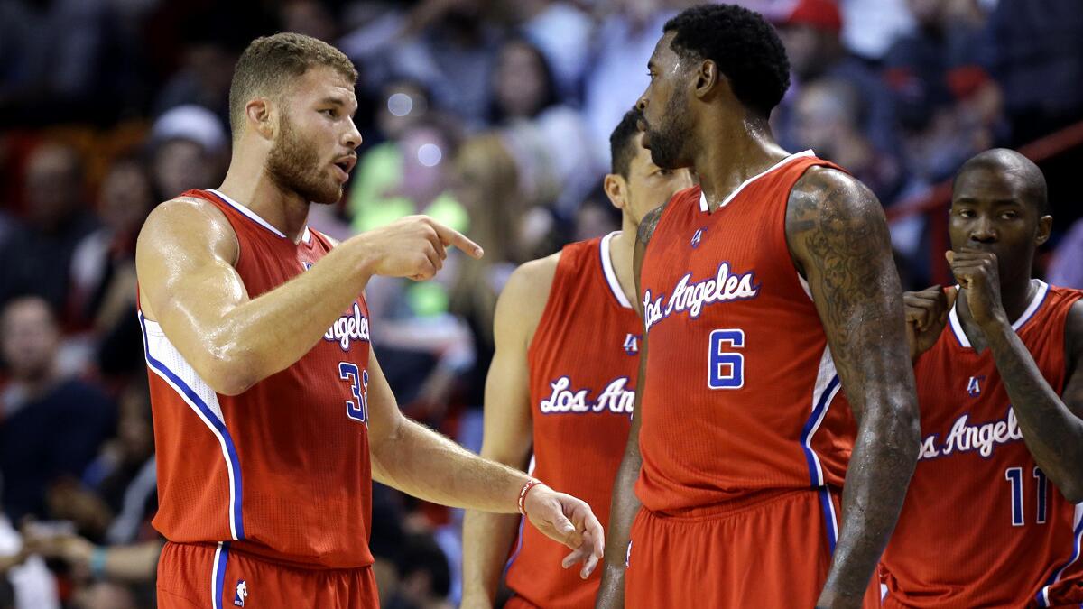 Blake Griffin, DeAndre Jordan to lead the Clippers into the post-Chris Paul  era - Los Angeles Times