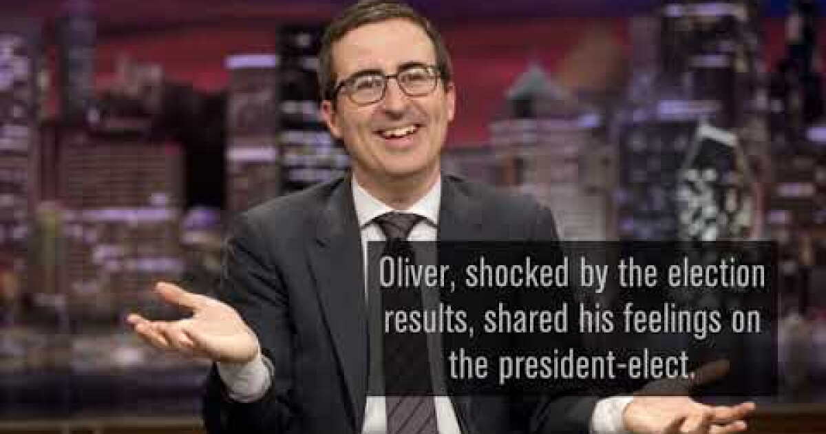 John Oliver on Donald Trump: 'He is not normal' - Los Angeles Times