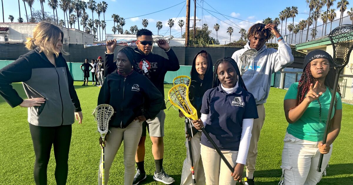 High School Lacrosse beginnt in Los Angeles zu wachsen