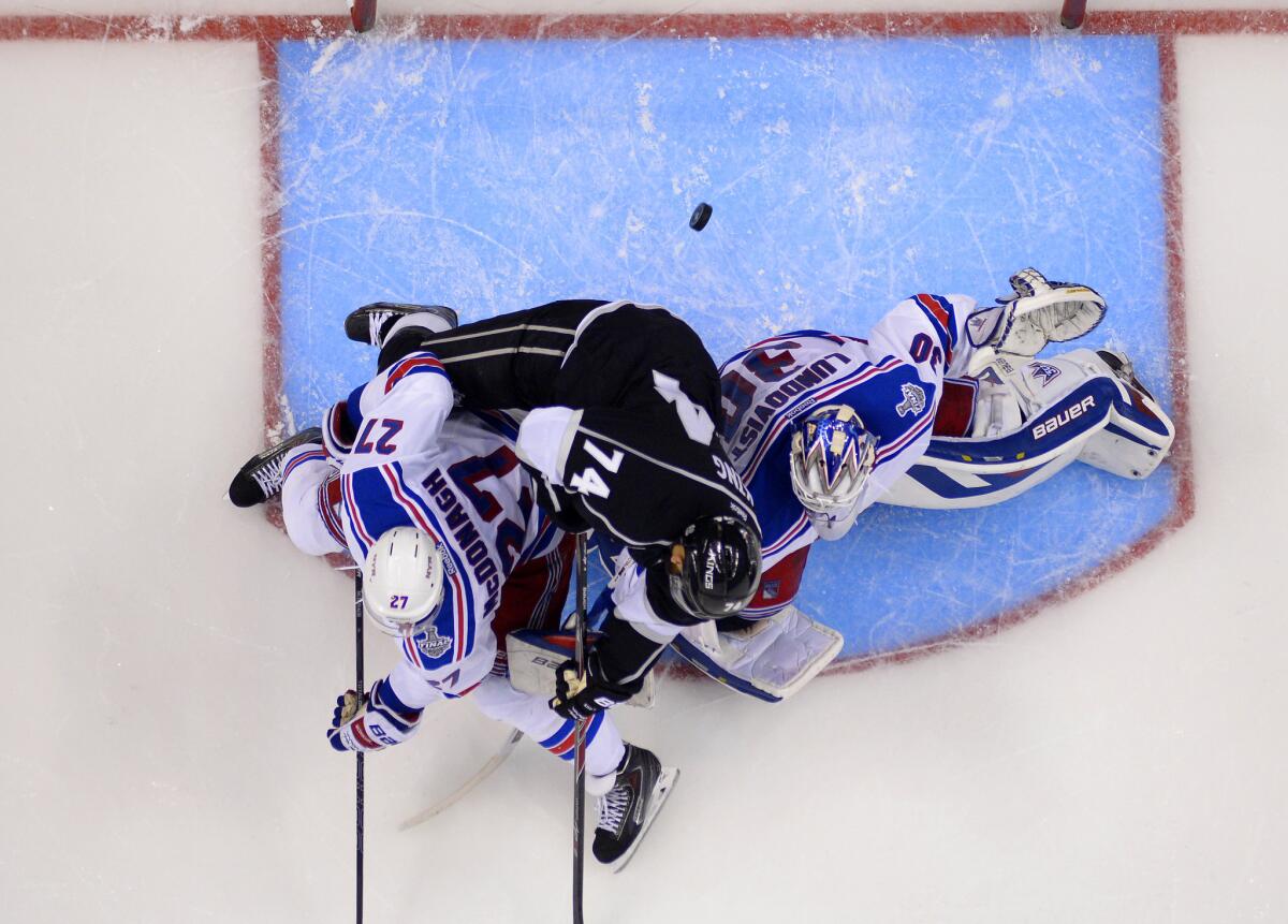 This Kings goal is still on the minds of some New York Rangers.