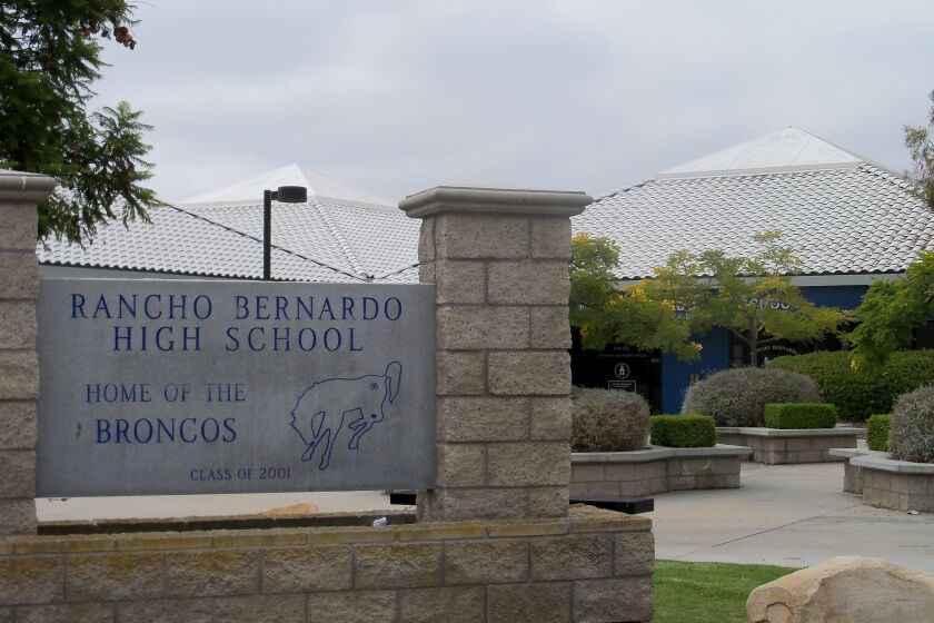Rancho Bernardo High School.