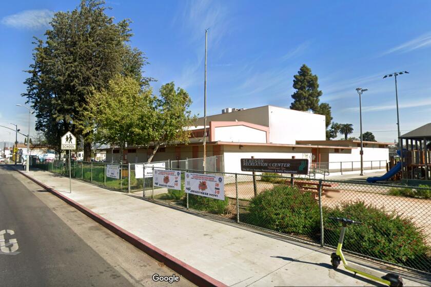 Los Angeles, California-April 20, 2024-At 5331 Compton Ave, the Slauson Recreation Center, two Los Angeles police officers were injured Friday night after responding to a call about a fight near the Slauson Recreation Center in South L.A., where a large crowd had gathered, authorities said. (Google Maps)