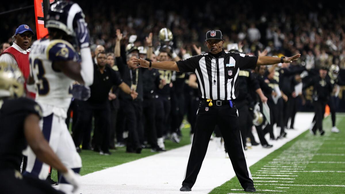 The Saints, Rams and NFL refs turned the NFC Championship game