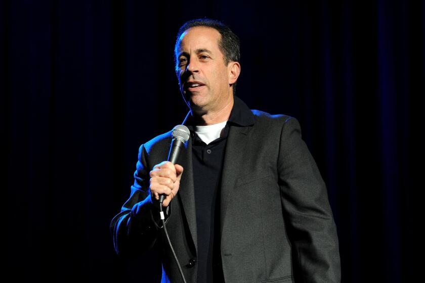 Jerry Seinfeld, seen performing last month at the New York Comedy Festival and Bob Woodruff Foundation's Stand Up for Heroes event, will be back in cars with fellow comedians and coffee.
