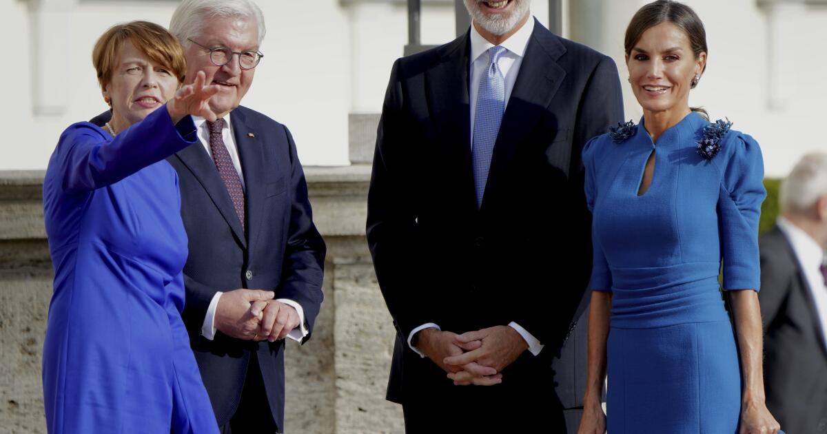 La familia real española inicia una visita de Estado aplazada a Alemania