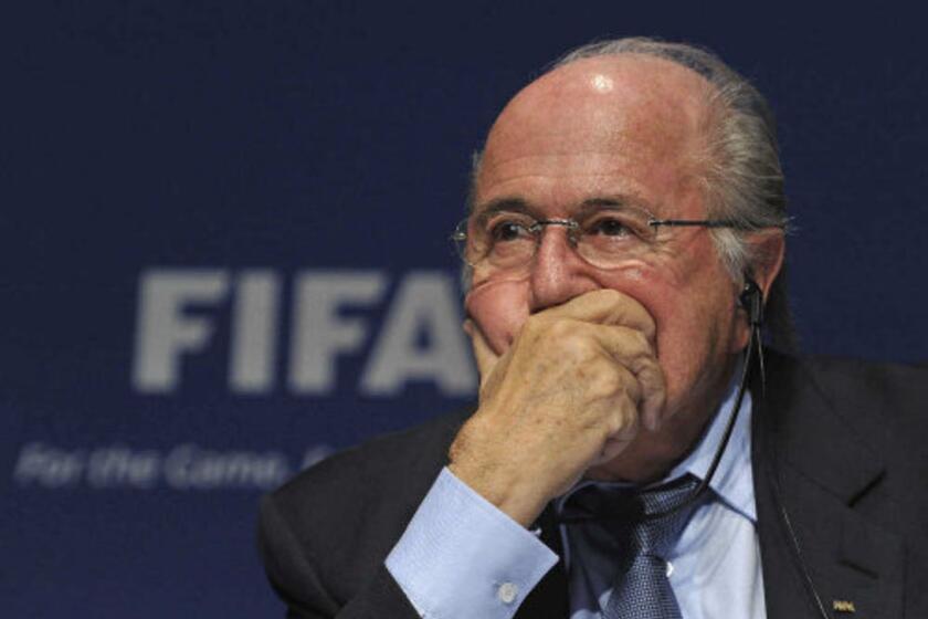 FIFA president Sepp Blatter was the victim of Twitter hackers on Monday.