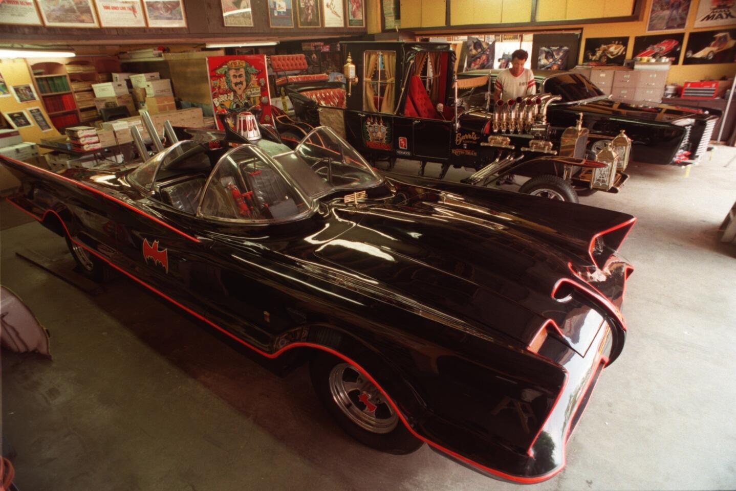The Batmobile from the 1960s TV series.