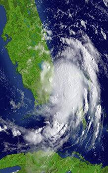Satellite image released by the NOAA