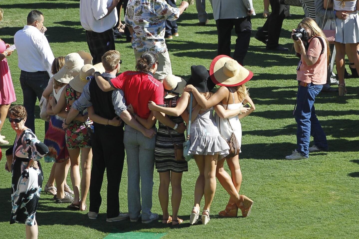 Del Mar Opening Day 2014 scene