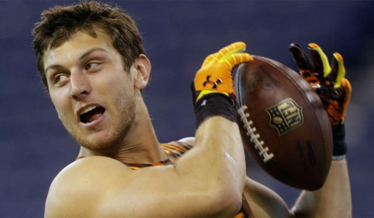 Notre Dame's Tyler Eifert is considered by many to be the top tight end in the NFL draft.