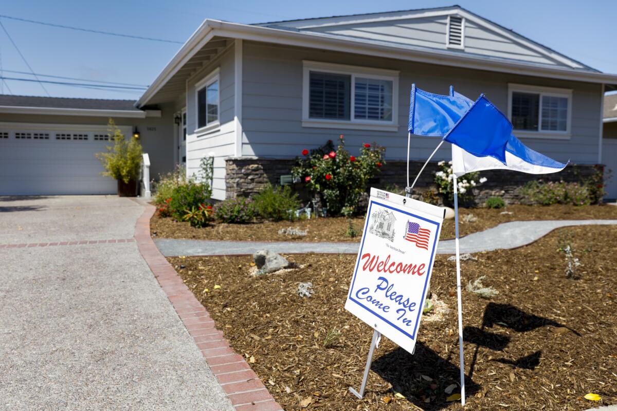 A home for sale in Southern California.