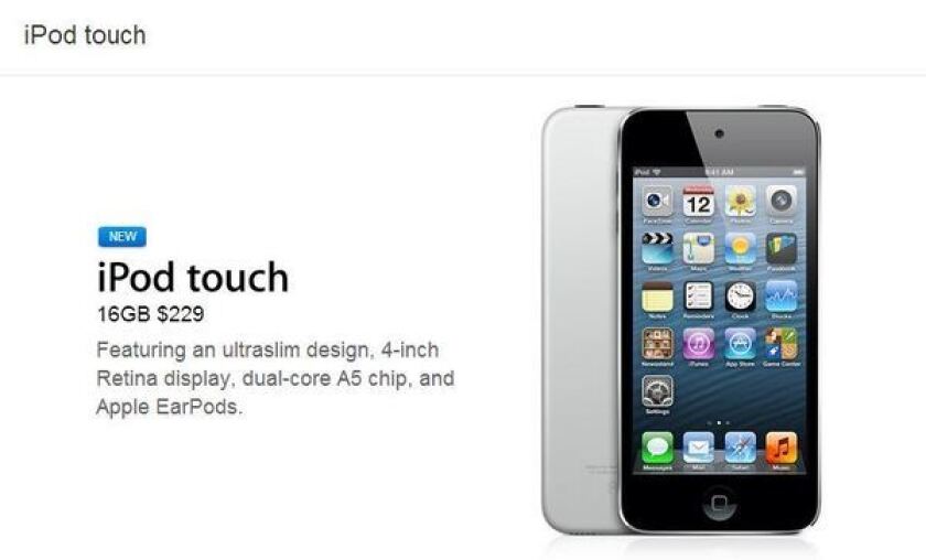 te veel wijk ongebruikt Apple sells 100 million iPod Touch devices, offers $229 model - Los Angeles  Times
