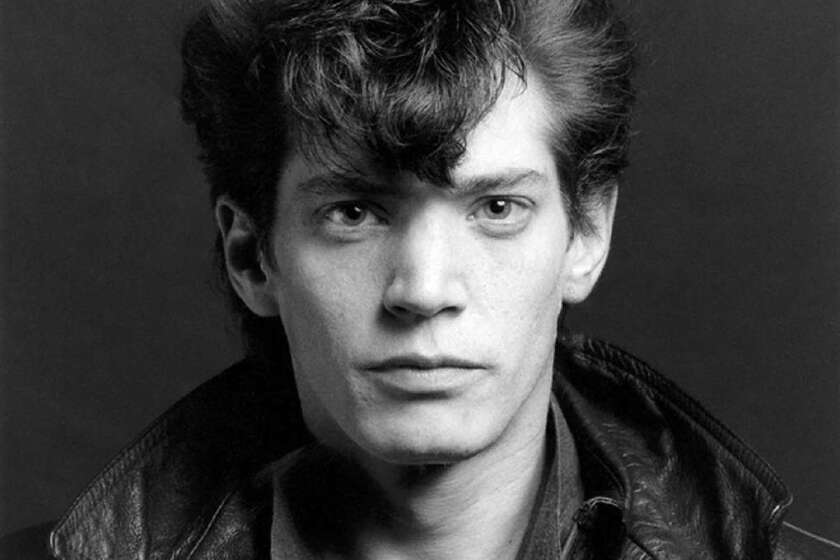 A 1980 self-portrait by photographer Robert Mapplethorpe, whose work will be the subject of an unusual joint exhibition that will run simultaneously at the Getty Museum and LACMA in 2016.