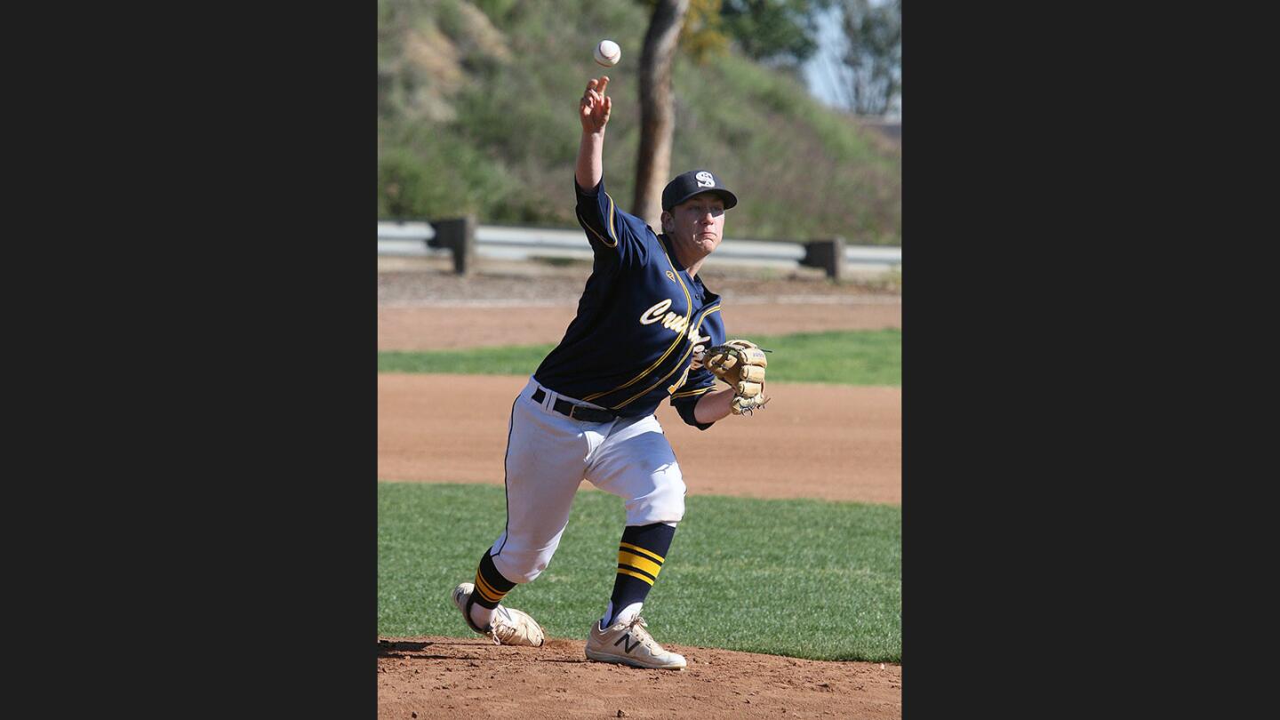 Photo Gallery: St. Monica Academy vs. New Roads baseball