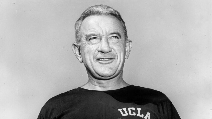 Former UCLA head football coach Henry "Red" Sanders.