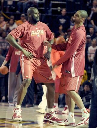 Shaquille O'Neal, Tim Duncan
