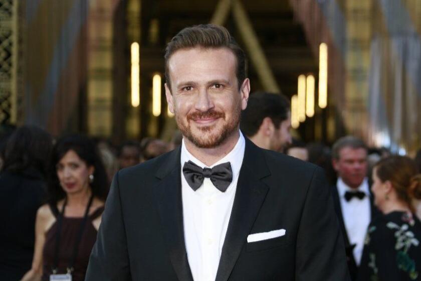 HOLLYWOOD, CA - February 28, 2016 - Actor Jason Segel during the arrivals at the 88th Academy Awards on Sunday, February 28, 2016 at the Dolby Theatre at Hollywood & Highland Center in Hollywood, CA. (Allen J. Schaben / Los Angeles Times)