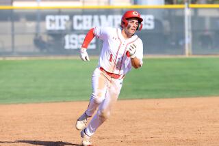 Trey Ebel has helped No. 1 Corona with his glove and bat.