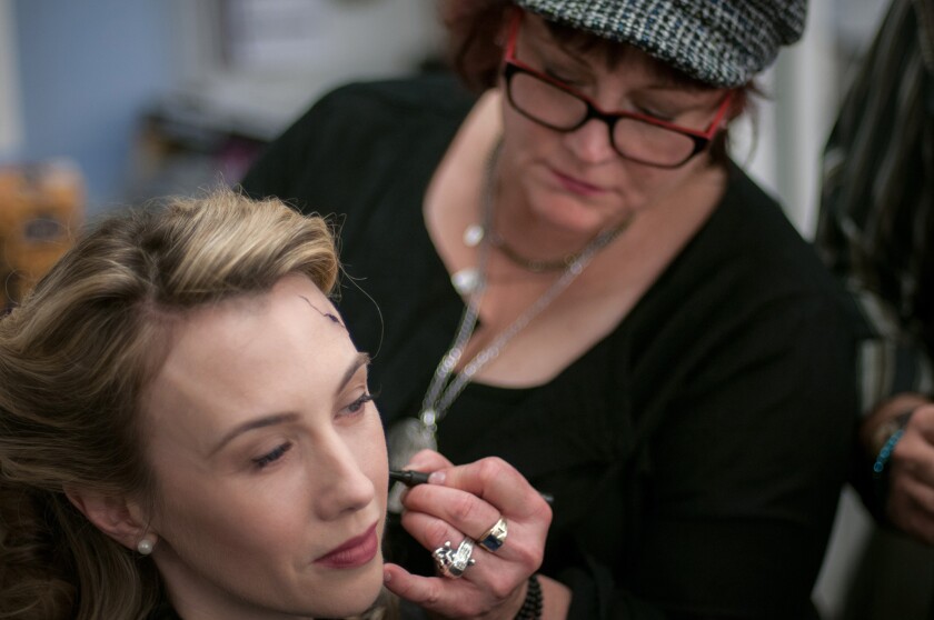 Forget Cgi Effects Marvel S Agent Carter Makeup Artists Use Vintage Techniques Los Angeles Times